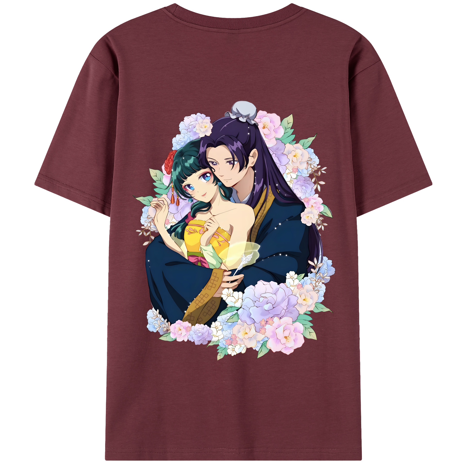 （画像用） 薬屋のひとりごと The Apothecary Diaries 綿100％半袖Tシャツ（背面プリント）